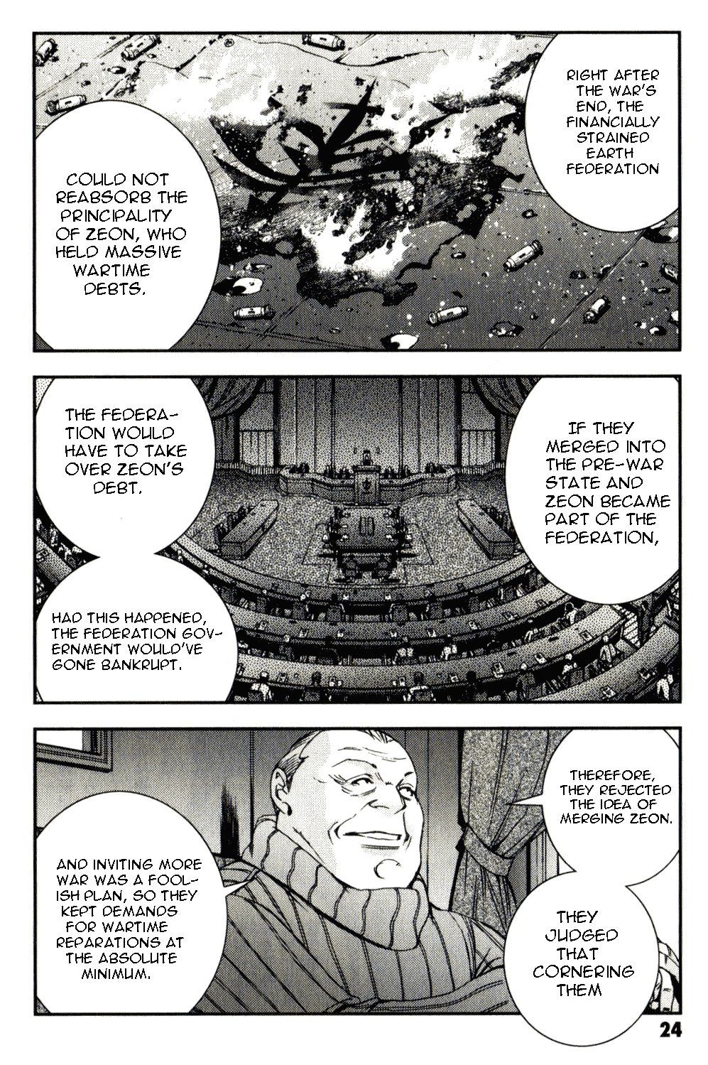 Kidou Senshi Gundam MSV-R: Johnny Ridden no Kikan Chapter 34 page 24 - Chapter 34: ORGANIZE