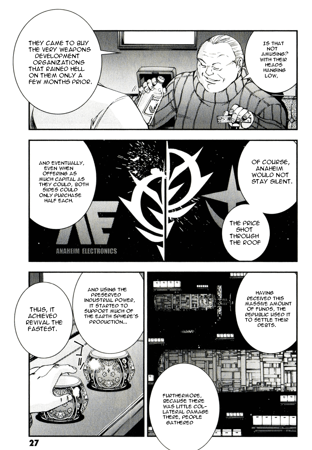 Kidou Senshi Gundam MSV-R: Johnny Ridden no Kikan Chapter 34 page 27 - Chapter 34: ORGANIZE