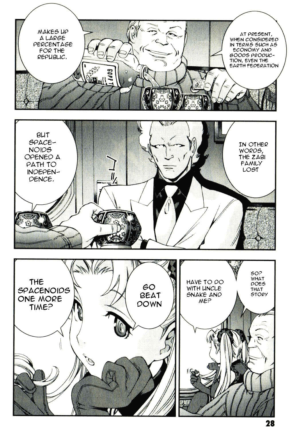 Kidou Senshi Gundam MSV-R: Johnny Ridden no Kikan Chapter 34 page 28 - Chapter 34: ORGANIZE