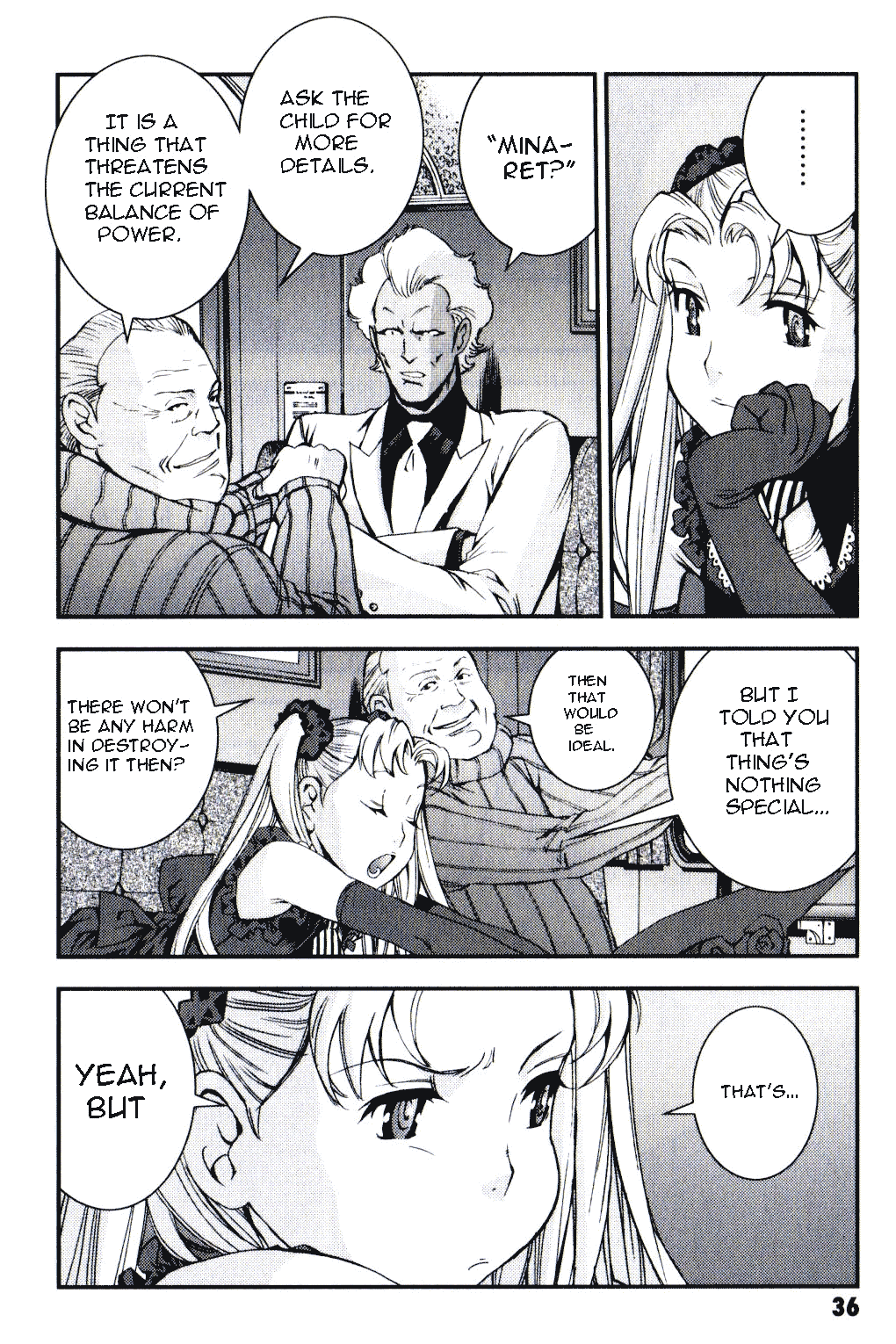 Kidou Senshi Gundam MSV-R: Johnny Ridden no Kikan Chapter 34 page 36 - Chapter 34: ORGANIZE