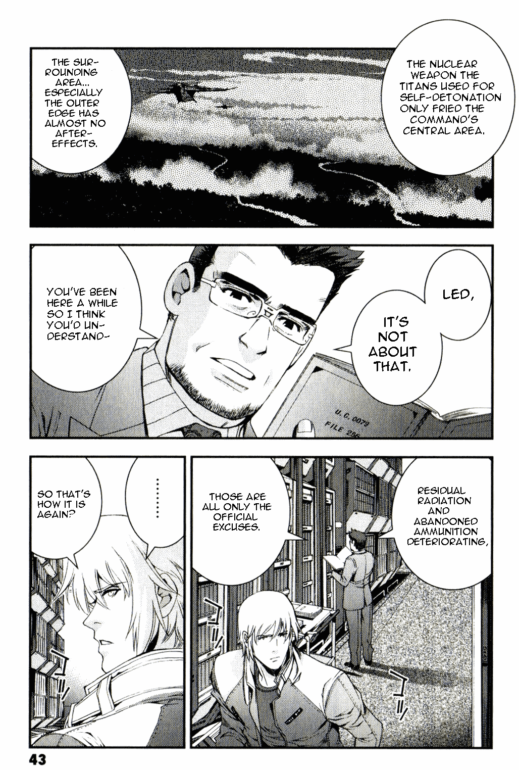 Kidou Senshi Gundam MSV-R: Johnny Ridden no Kikan Chapter 35 page 3 - Chapter 35: IT BEGAN TO...