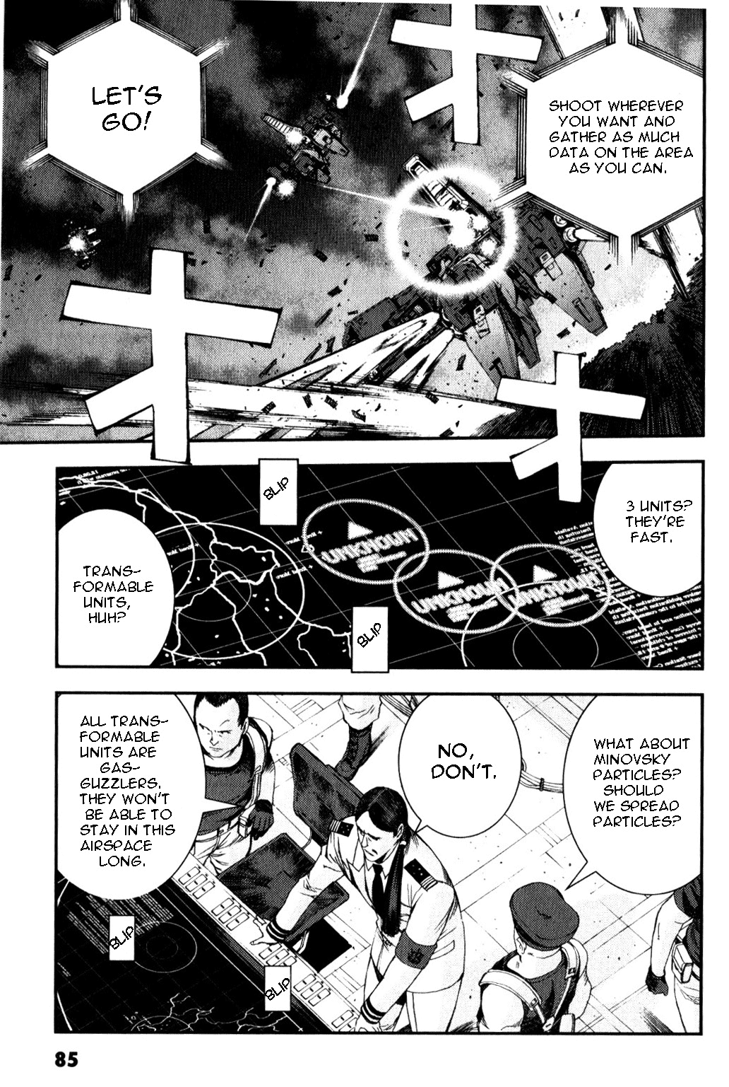 Kidou Senshi Gundam MSV-R: Johnny Ridden no Kikan Chapter 36 page 15 - Chapter 36: KEEP GOING