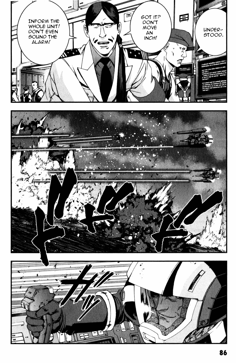 Kidou Senshi Gundam MSV-R: Johnny Ridden no Kikan Chapter 36 page 16 - Chapter 36: KEEP GOING