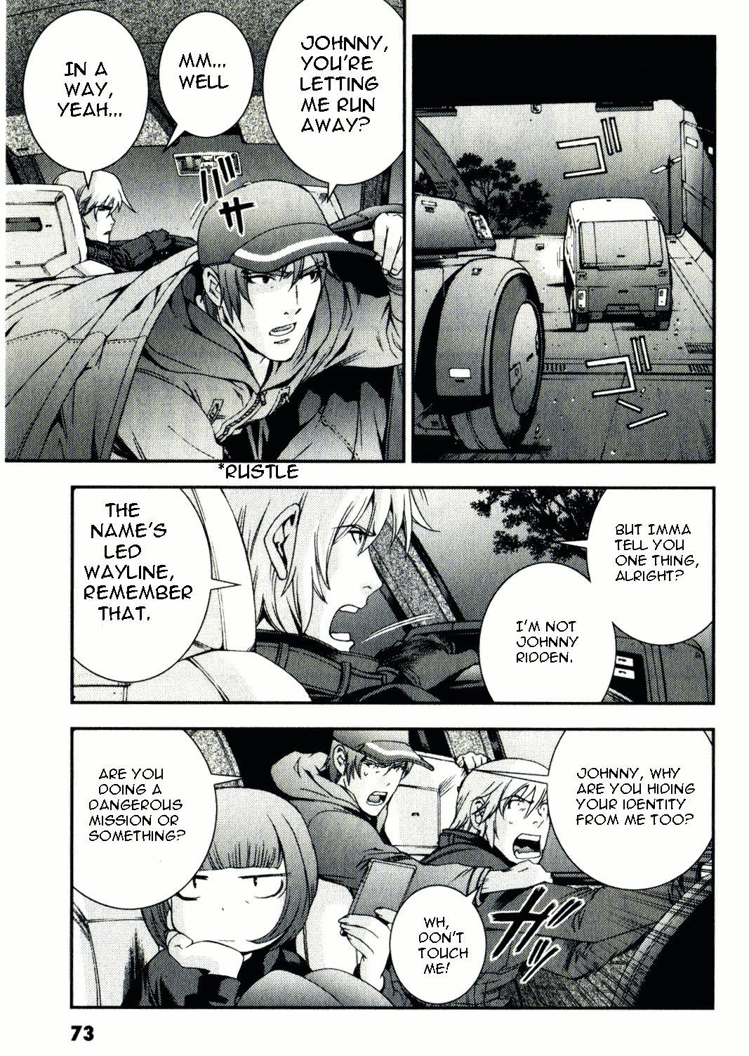 Kidou Senshi Gundam MSV-R: Johnny Ridden no Kikan Chapter 36 page 3 - Chapter 36: KEEP GOING