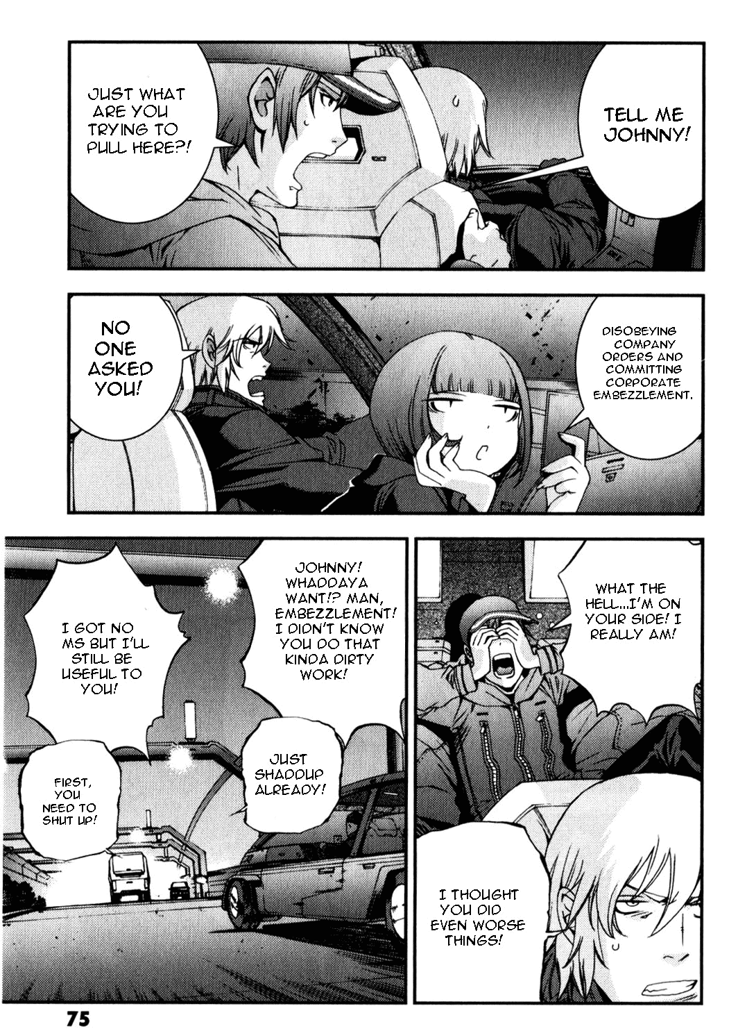 Kidou Senshi Gundam MSV-R: Johnny Ridden no Kikan Chapter 36 page 5 - Chapter 36: KEEP GOING
