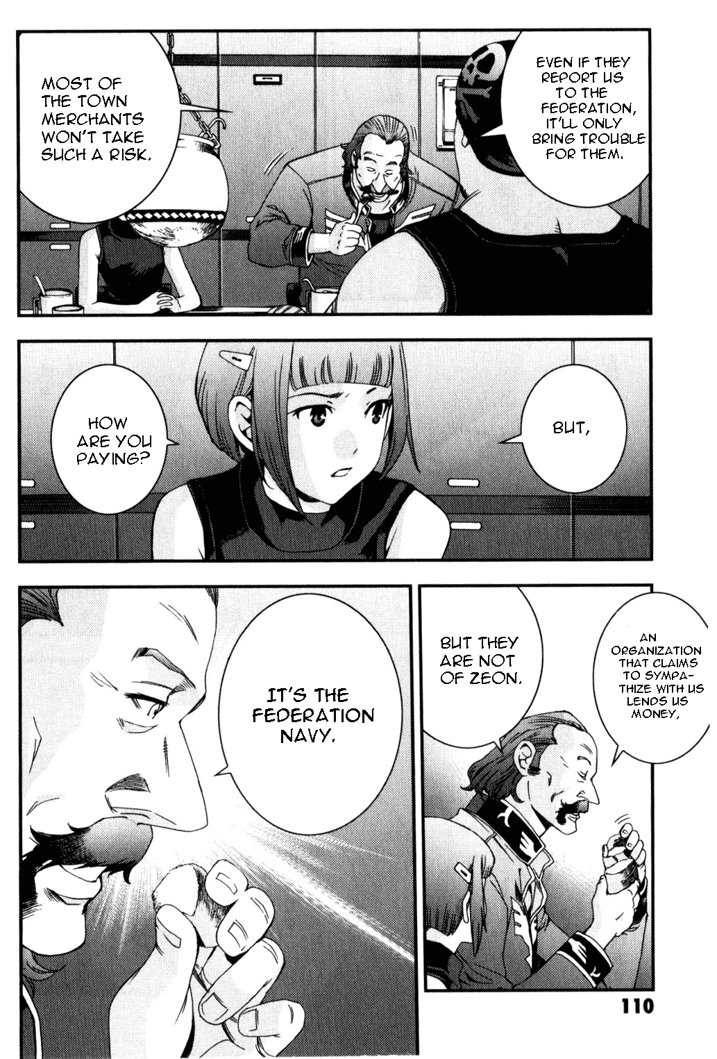 Kidou Senshi Gundam MSV-R: Johnny Ridden no Kikan Chapter 37 page 10 - Chapter 37: UNDER WATER