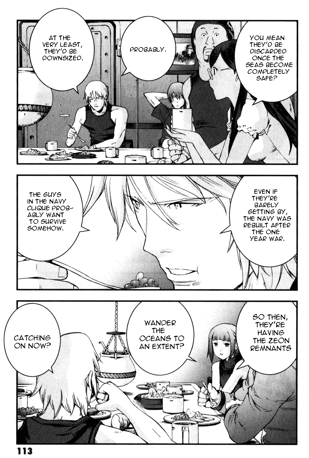 Kidou Senshi Gundam MSV-R: Johnny Ridden no Kikan Chapter 37 page 13 - Chapter 37: UNDER WATER