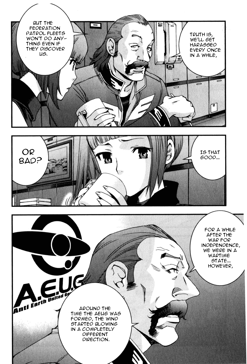 Kidou Senshi Gundam MSV-R: Johnny Ridden no Kikan Chapter 37 page 14 - Chapter 37: UNDER WATER