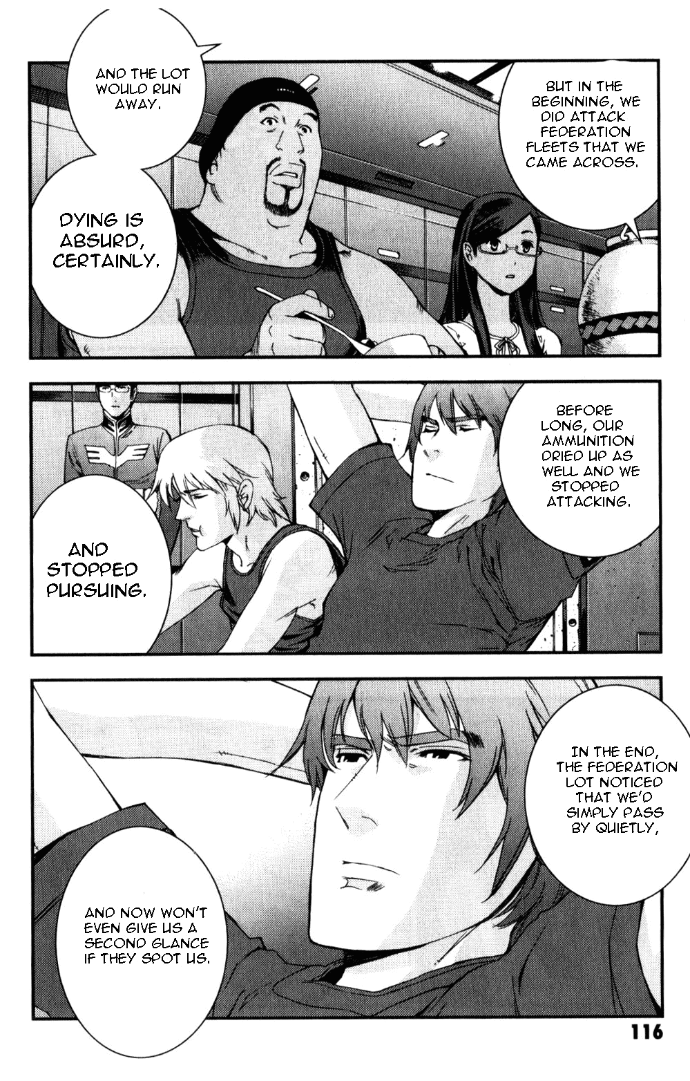 Kidou Senshi Gundam MSV-R: Johnny Ridden no Kikan Chapter 37 page 16 - Chapter 37: UNDER WATER