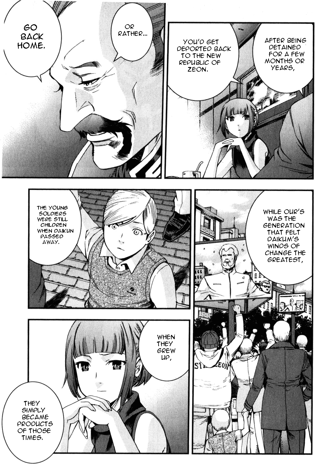 Kidou Senshi Gundam MSV-R: Johnny Ridden no Kikan Chapter 37 page 19 - Chapter 37: UNDER WATER