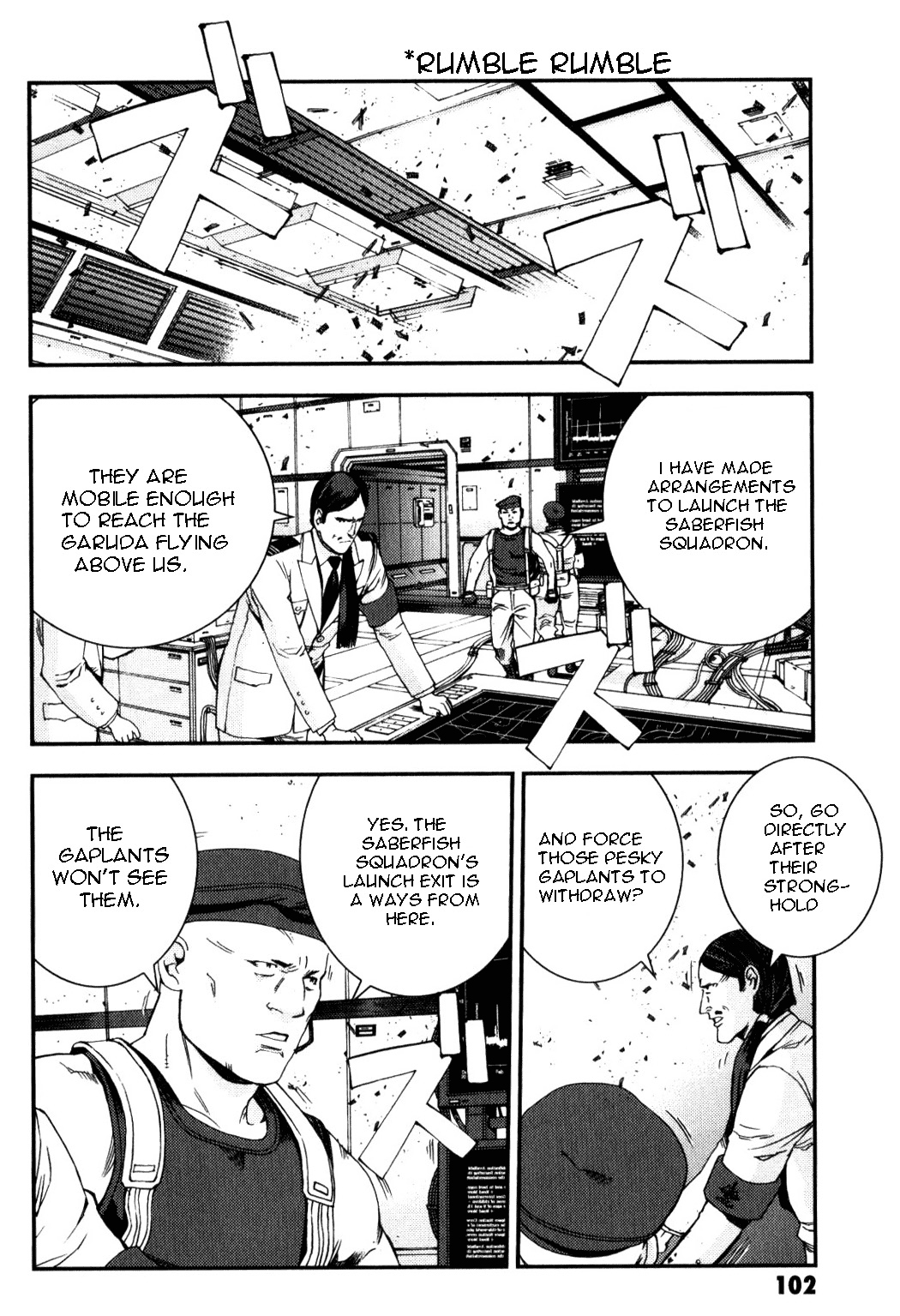 Kidou Senshi Gundam MSV-R: Johnny Ridden no Kikan Chapter 37 page 2 - Chapter 37: UNDER WATER