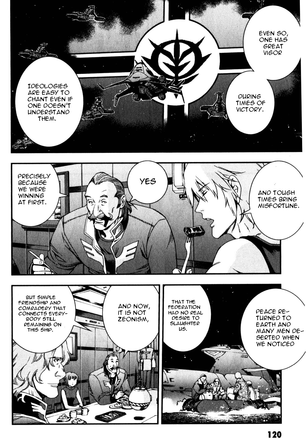 Kidou Senshi Gundam MSV-R: Johnny Ridden no Kikan Chapter 37 page 20 - Chapter 37: UNDER WATER