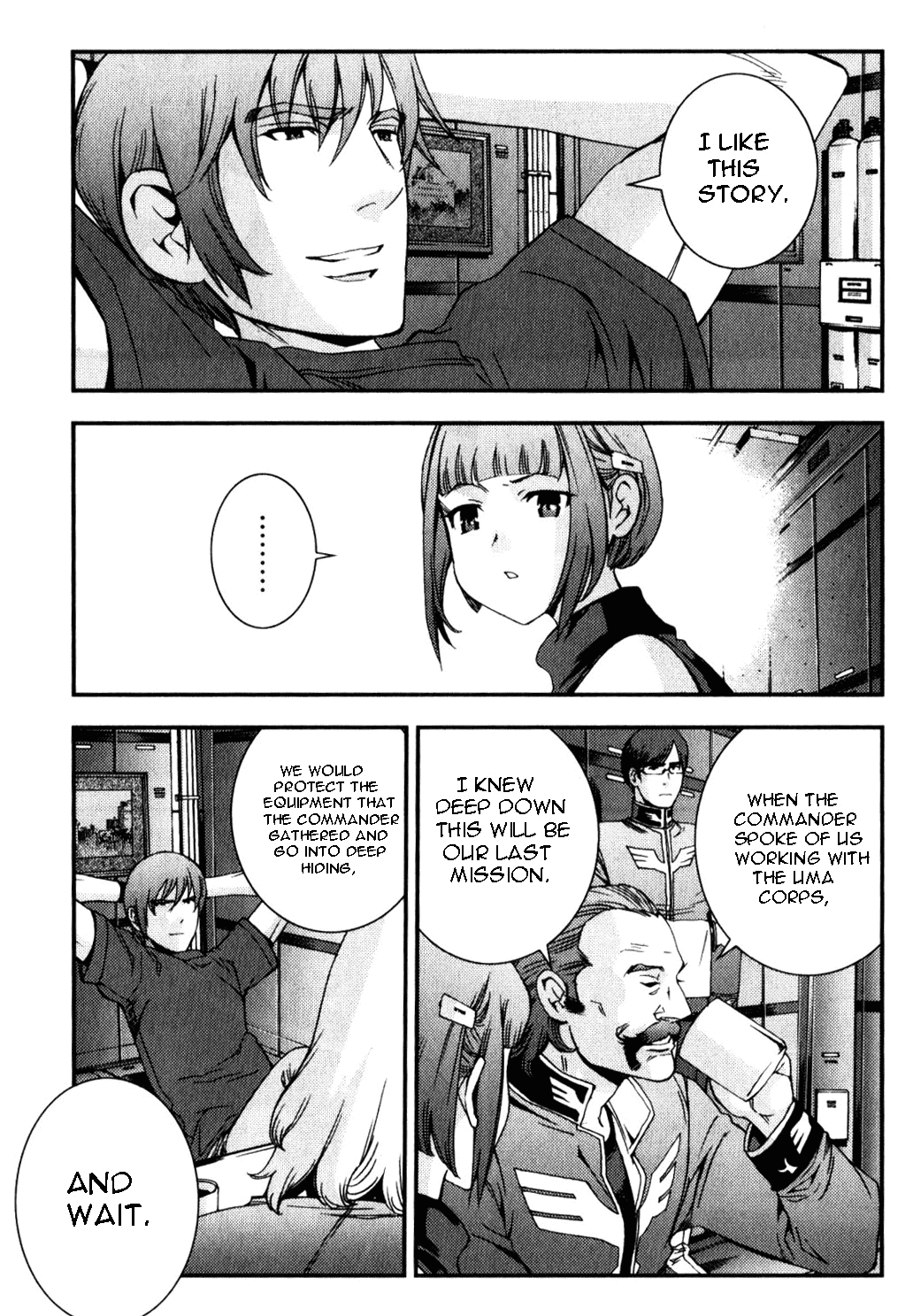 Kidou Senshi Gundam MSV-R: Johnny Ridden no Kikan Chapter 37 page 21 - Chapter 37: UNDER WATER