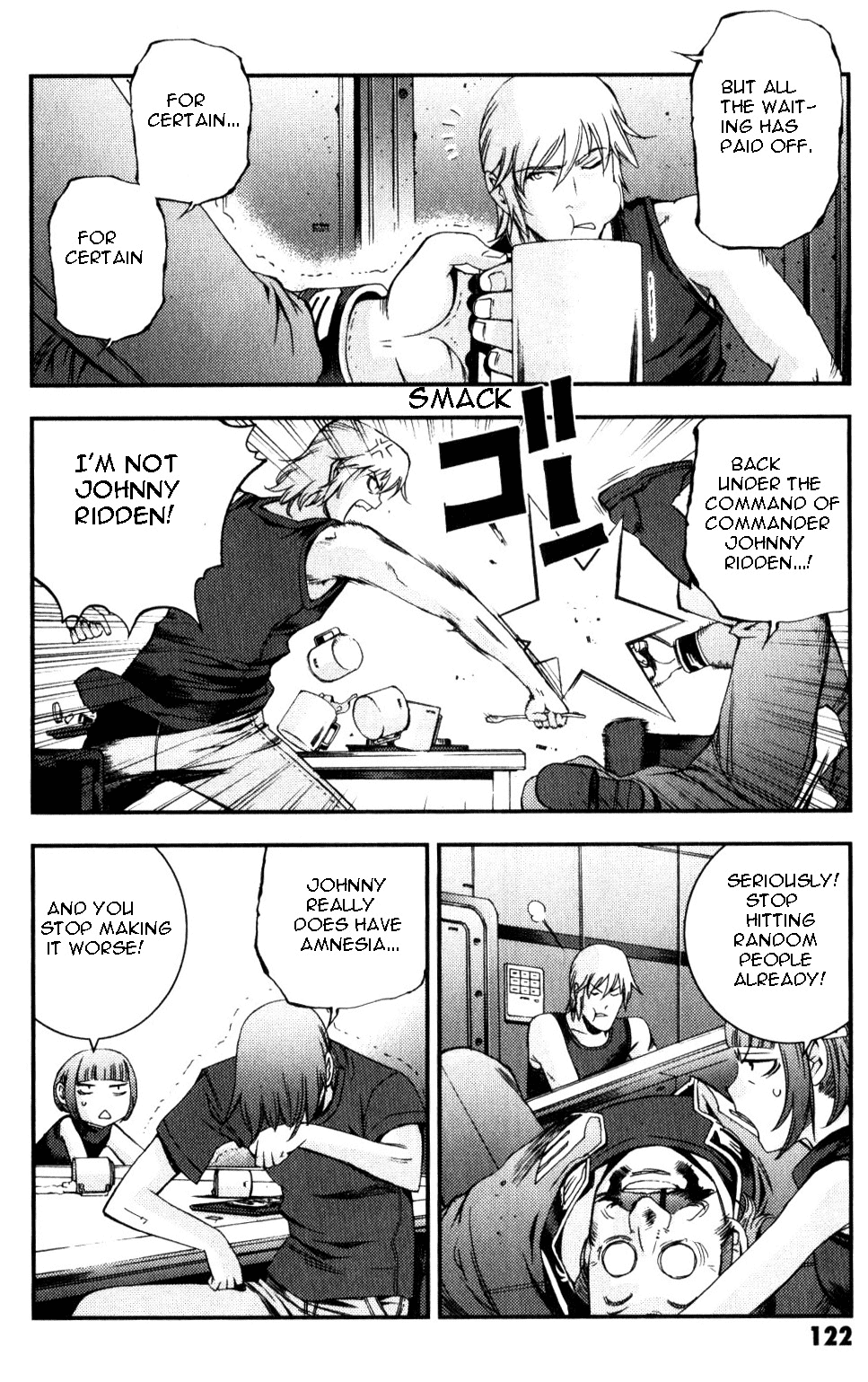 Kidou Senshi Gundam MSV-R: Johnny Ridden no Kikan Chapter 37 page 22 - Chapter 37: UNDER WATER