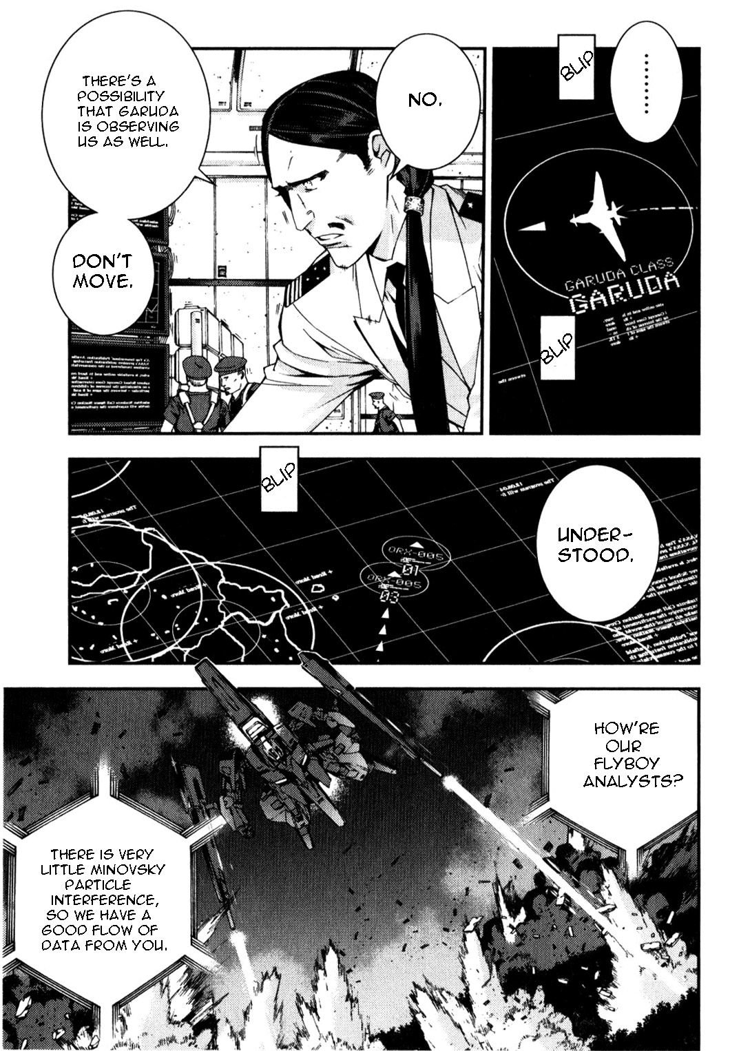 Kidou Senshi Gundam MSV-R: Johnny Ridden no Kikan Chapter 37 page 3 - Chapter 37: UNDER WATER