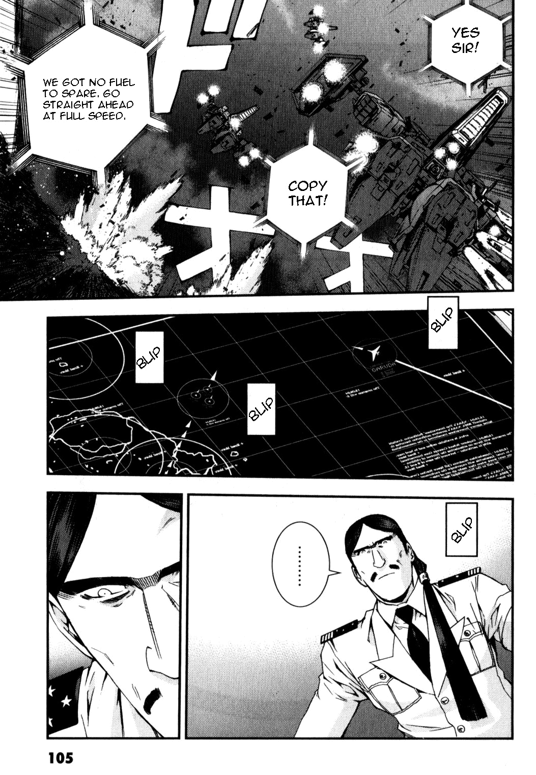 Kidou Senshi Gundam MSV-R: Johnny Ridden no Kikan Chapter 37 page 5 - Chapter 37: UNDER WATER