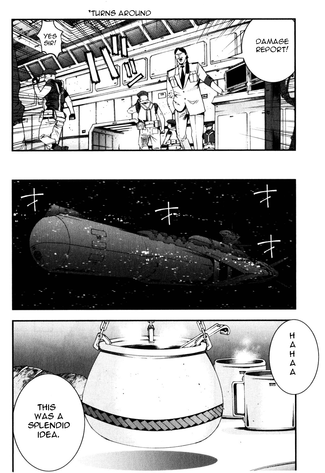 Kidou Senshi Gundam MSV-R: Johnny Ridden no Kikan Chapter 37 page 6 - Chapter 37: UNDER WATER