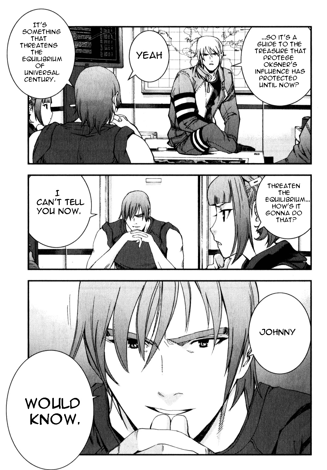 Kidou Senshi Gundam MSV-R: Johnny Ridden no Kikan Chapter 38 page 3 - Chapter 38: AS IT HAPPENS