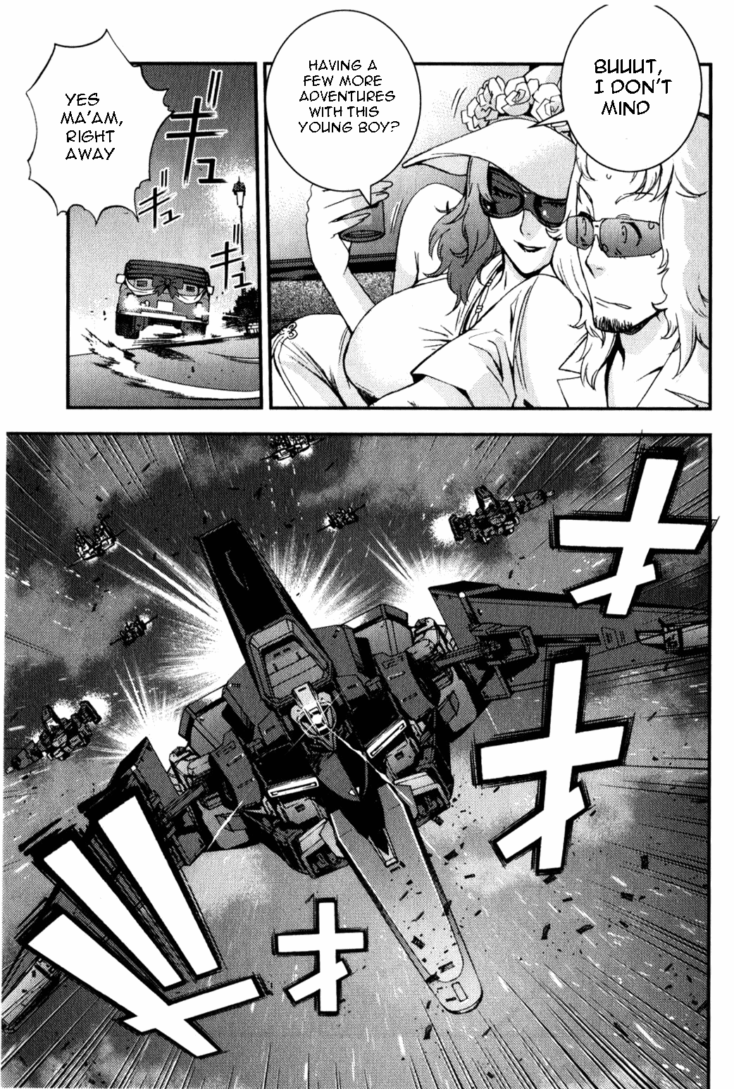 Kidou Senshi Gundam MSV-R: Johnny Ridden no Kikan Chapter 39 page 23 - Chapter 39: WARRED