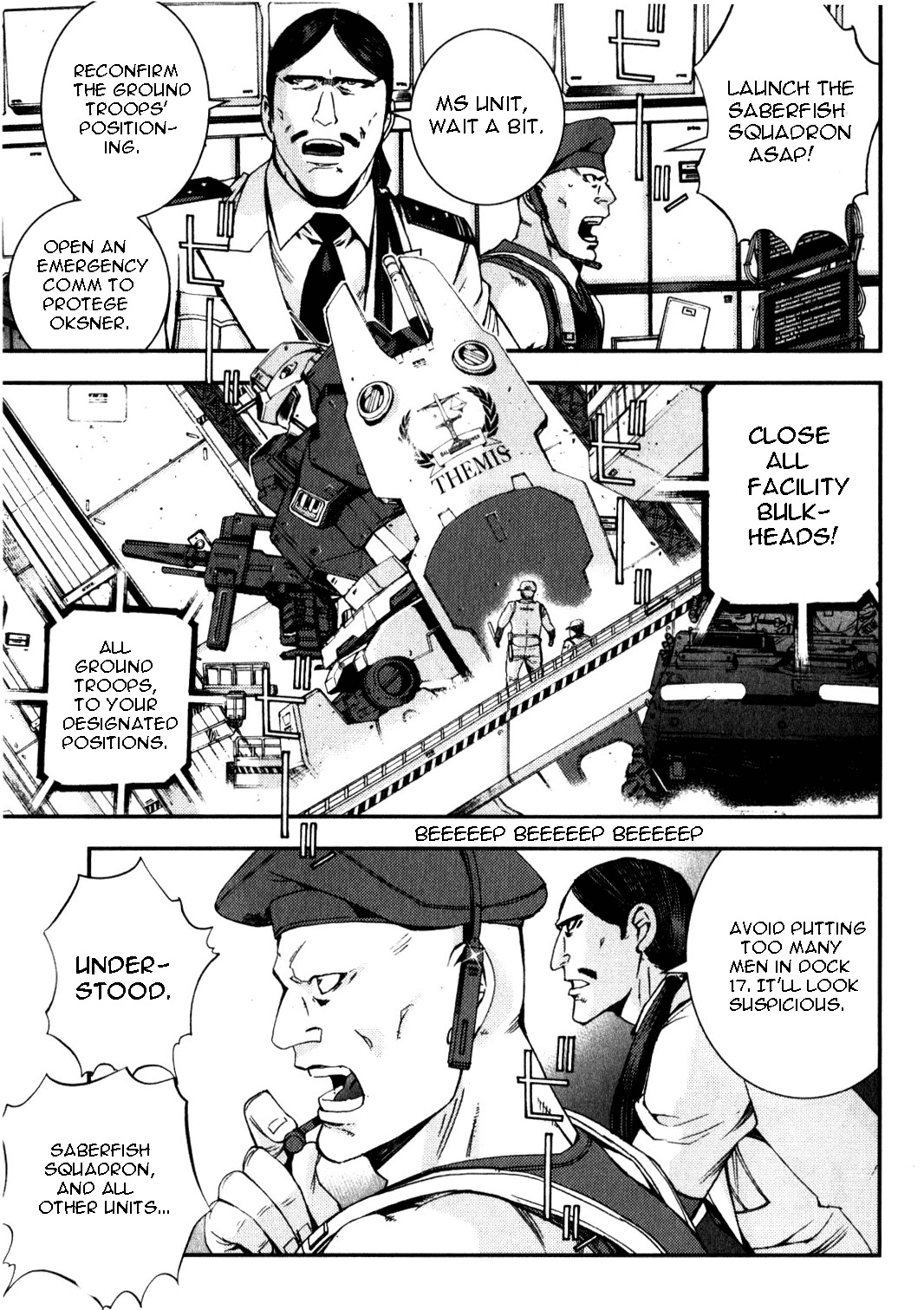 Kidou Senshi Gundam MSV-R: Johnny Ridden no Kikan Chapter 39 page 9 - Chapter 39: WARRED