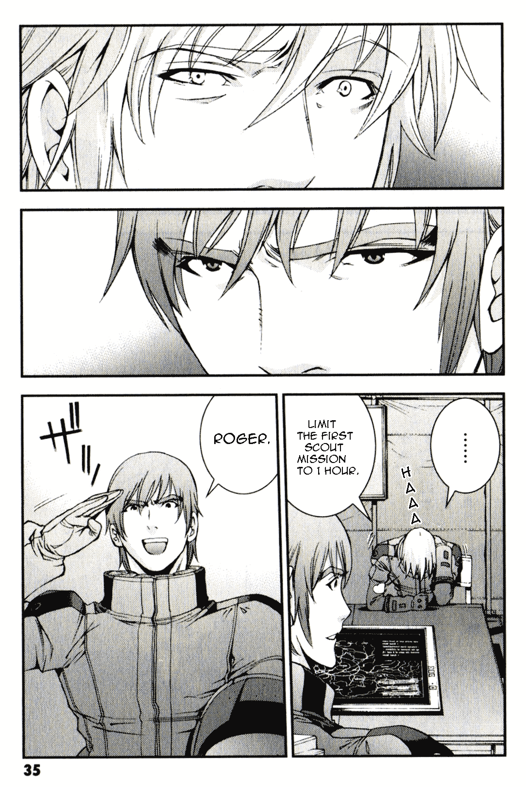 Kidou Senshi Gundam MSV-R: Johnny Ridden no Kikan Chapter 40 page 37 - Chapter 40: RULE