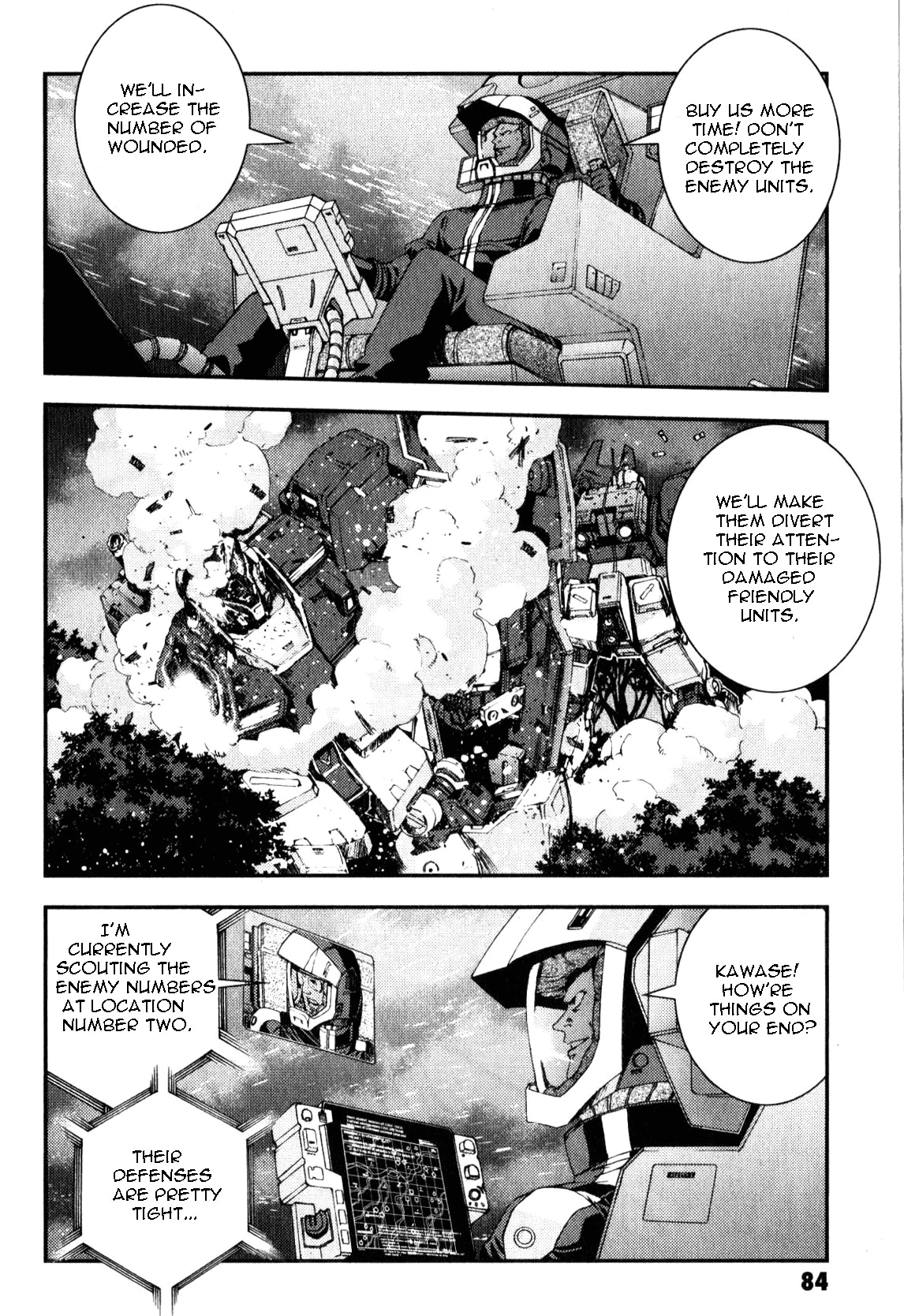 Kidou Senshi Gundam MSV-R: Johnny Ridden no Kikan Chapter 42 page 16 - Chapter 42: STRAIGHTEN