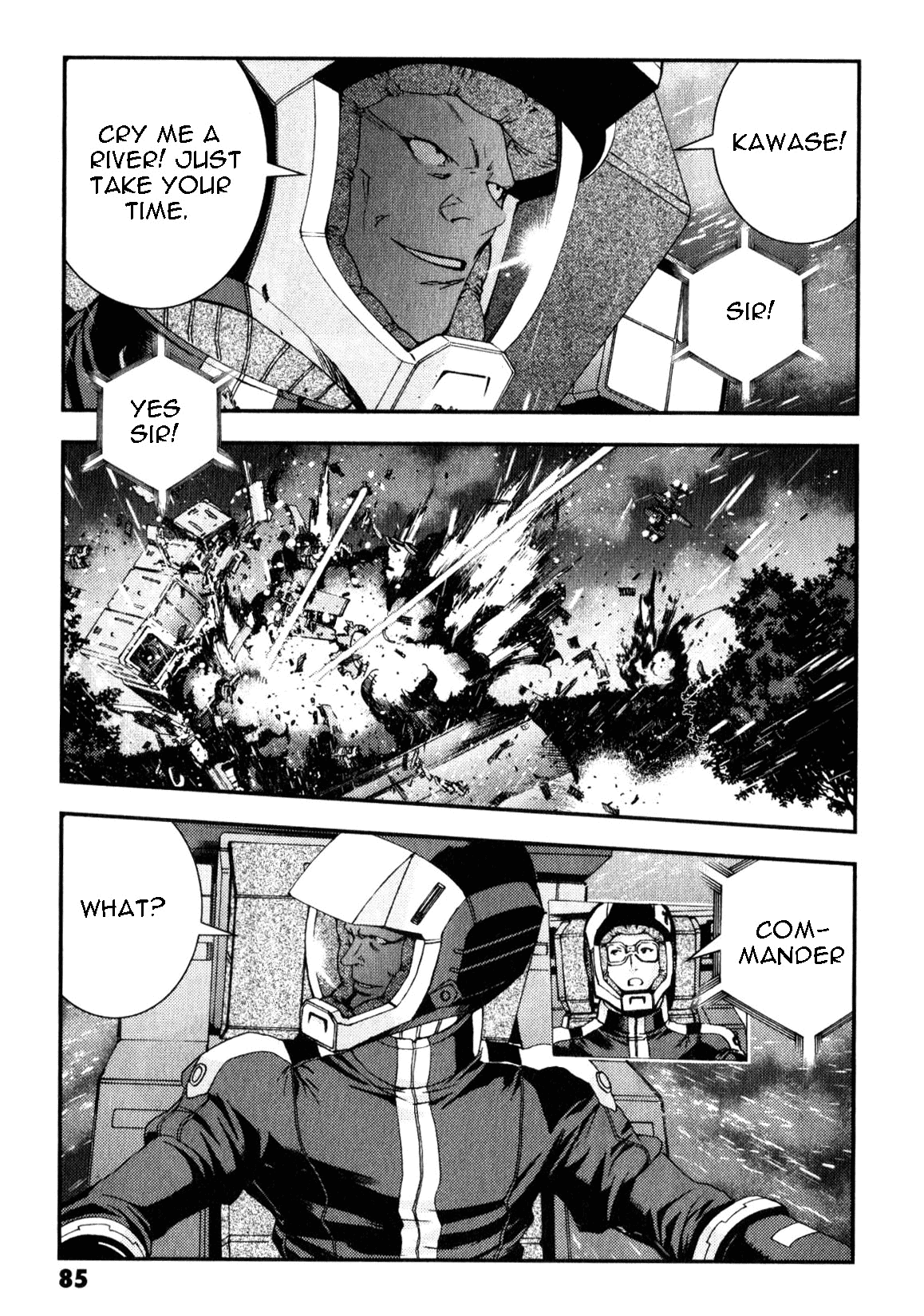 Kidou Senshi Gundam MSV-R: Johnny Ridden no Kikan Chapter 42 page 17 - Chapter 42: STRAIGHTEN