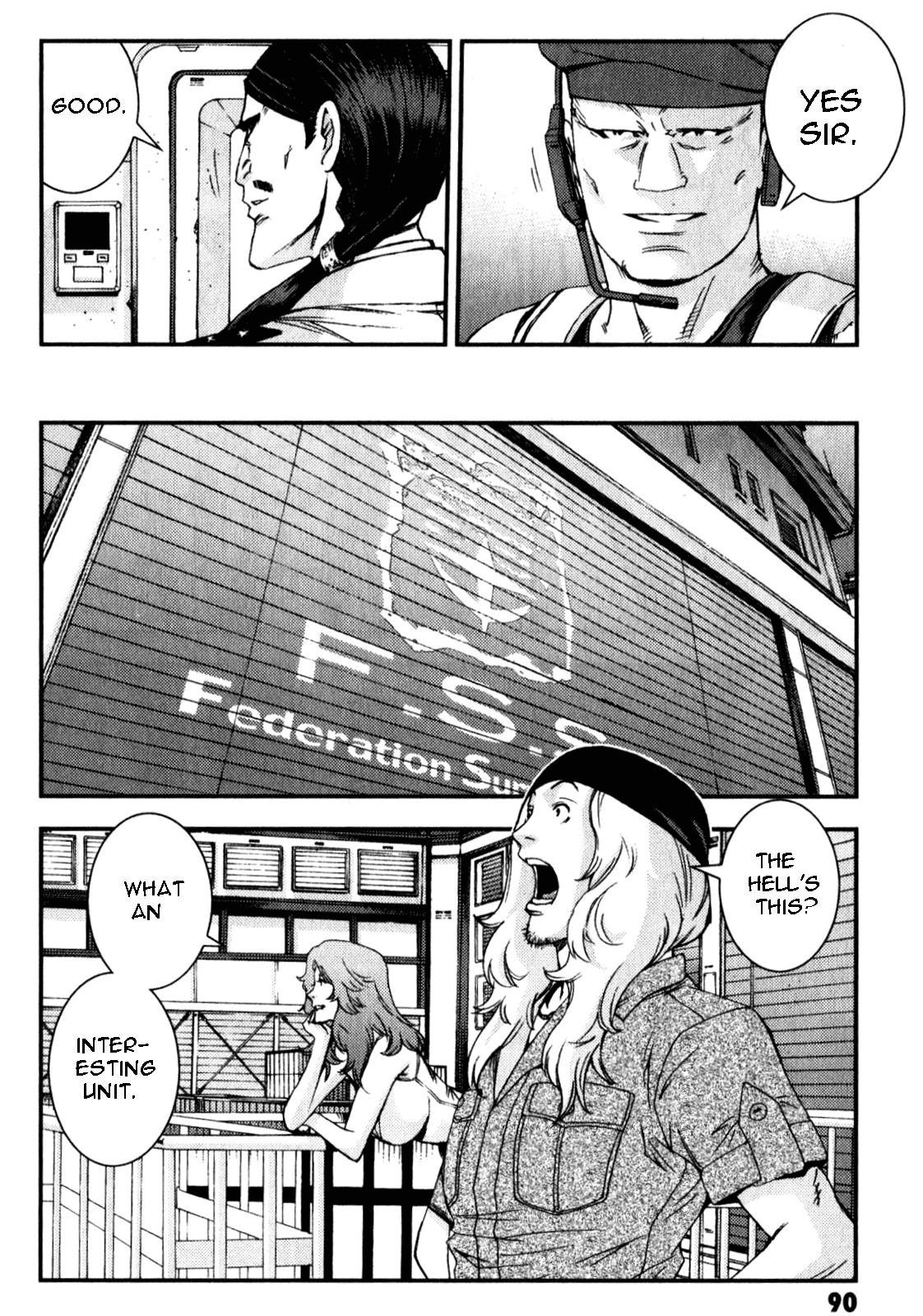 Kidou Senshi Gundam MSV-R: Johnny Ridden no Kikan Chapter 42 page 22 - Chapter 42: STRAIGHTEN