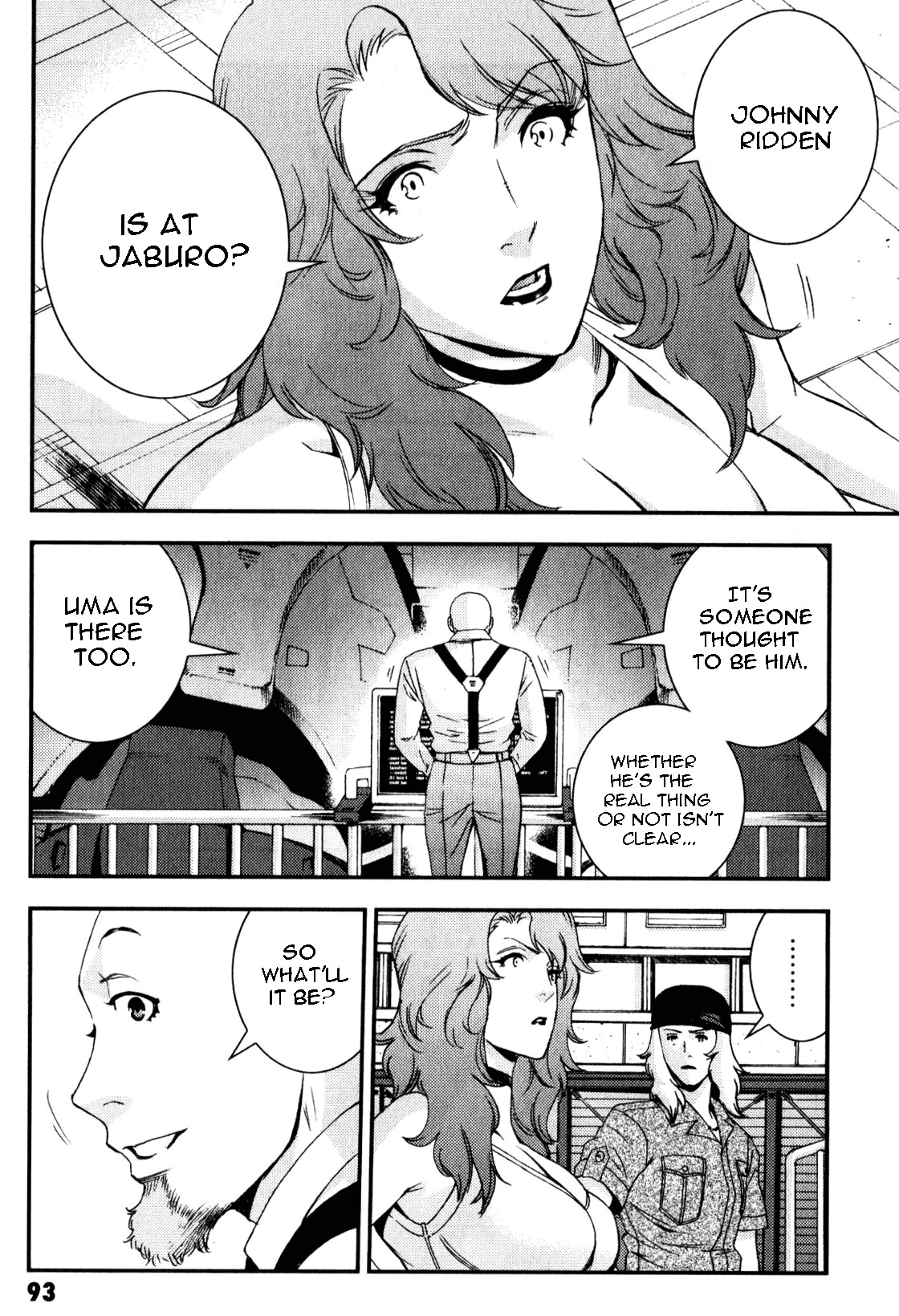 Kidou Senshi Gundam MSV-R: Johnny Ridden no Kikan Chapter 42 page 25 - Chapter 42: STRAIGHTEN