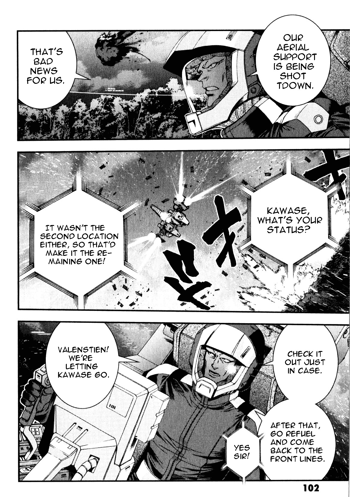 Kidou Senshi Gundam MSV-R: Johnny Ridden no Kikan Chapter 43 page 4 - Chapter 43: BINGO!!