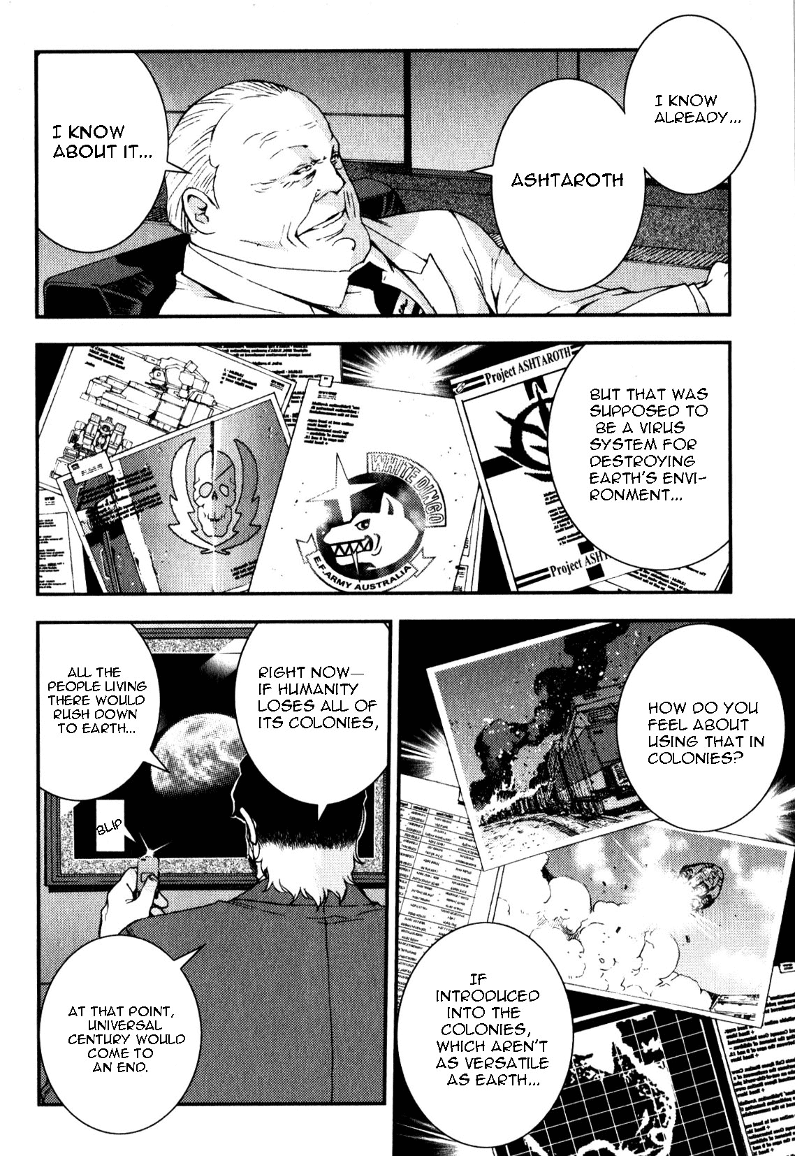 Kidou Senshi Gundam MSV-R: Johnny Ridden no Kikan Chapter 44 page 22 - Chapter 44: ASHTAROTH