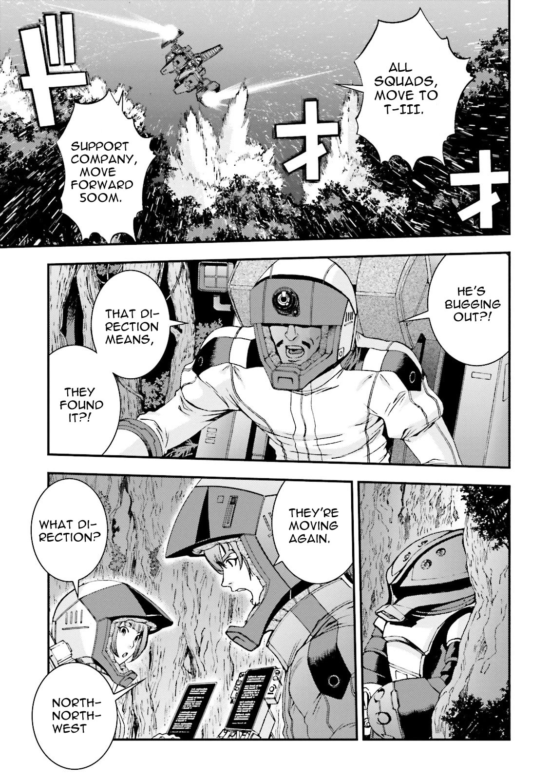 Kidou Senshi Gundam MSV-R: Johnny Ridden no Kikan Chapter 45 page 13 - Chapter 45: HEADLINER