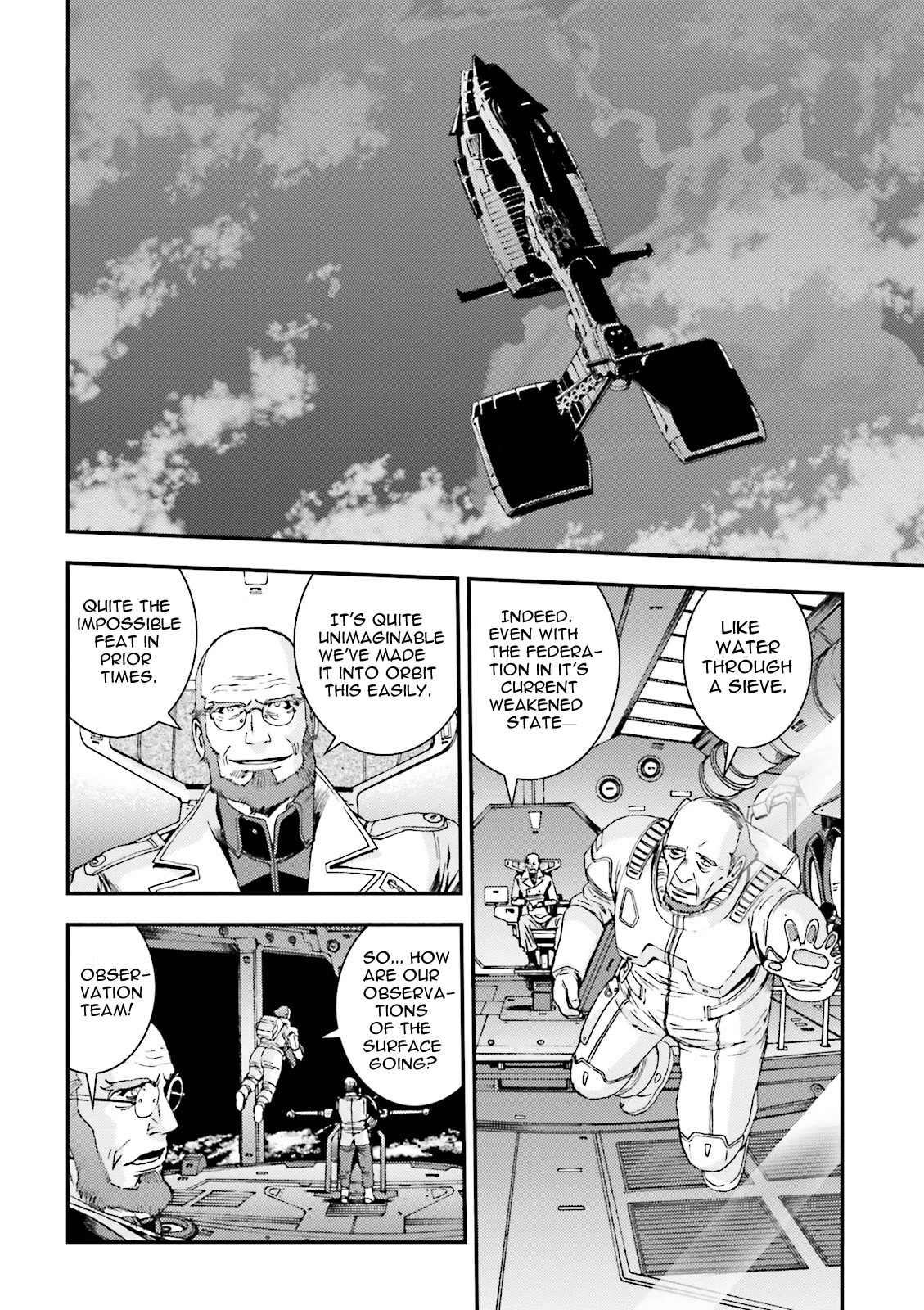 Kidou Senshi Gundam MSV-R: Johnny Ridden no Kikan Chapter 45 page 16 - Chapter 45: HEADLINER