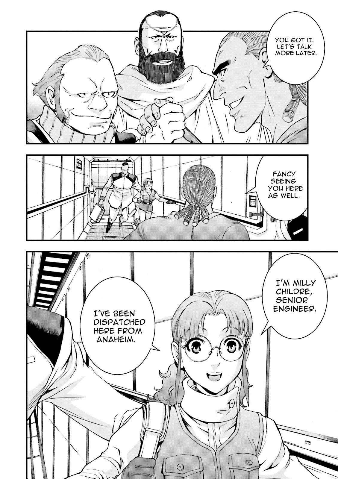 Kidou Senshi Gundam MSV-R: Johnny Ridden no Kikan Chapter 45 page 22 - Chapter 45: HEADLINER