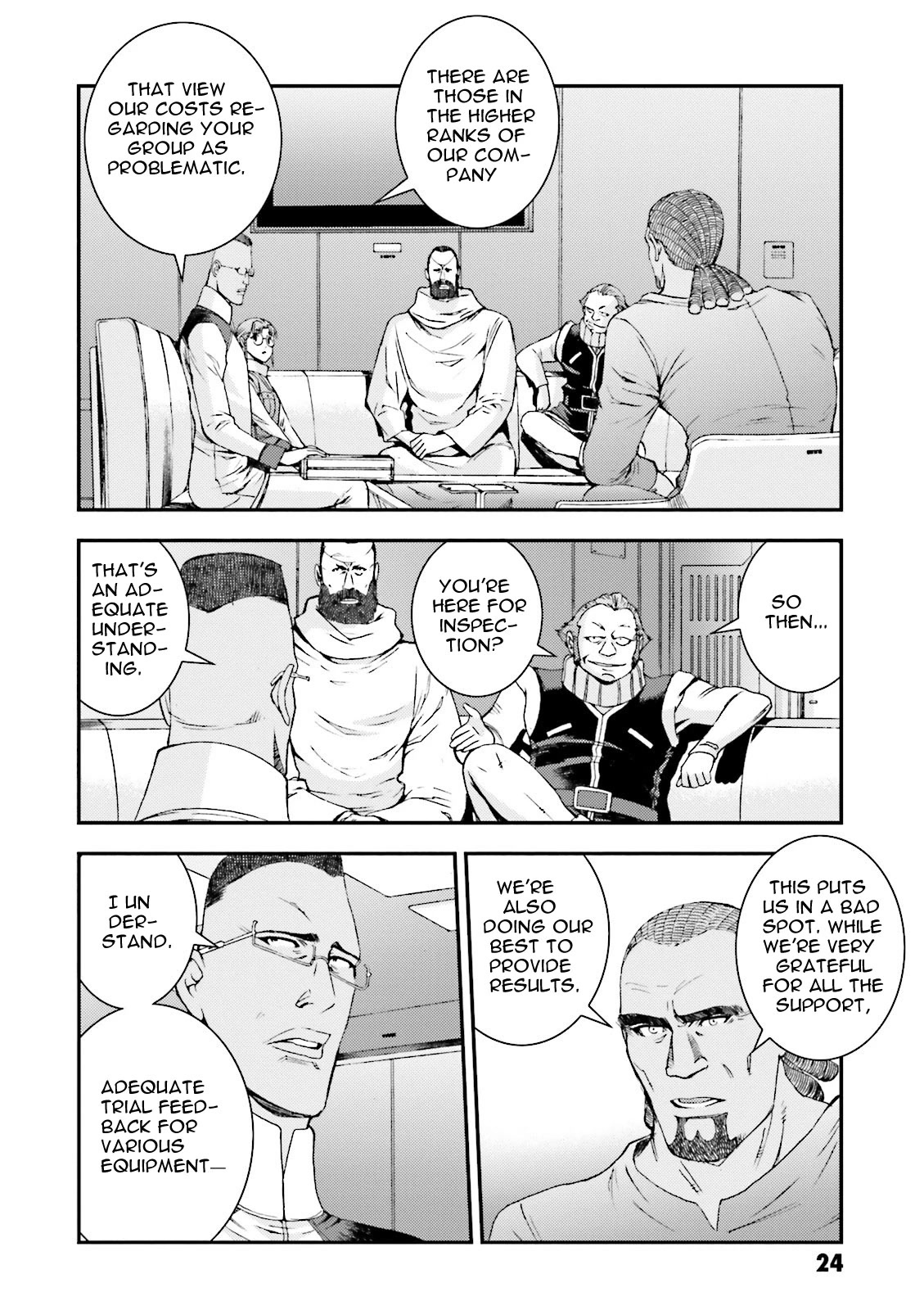 Kidou Senshi Gundam MSV-R: Johnny Ridden no Kikan Chapter 45 page 24 - Chapter 45: HEADLINER