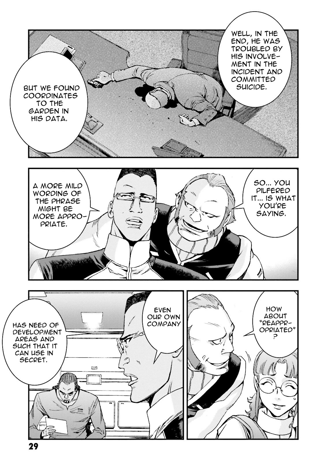 Kidou Senshi Gundam MSV-R: Johnny Ridden no Kikan Chapter 45 page 29 - Chapter 45: HEADLINER