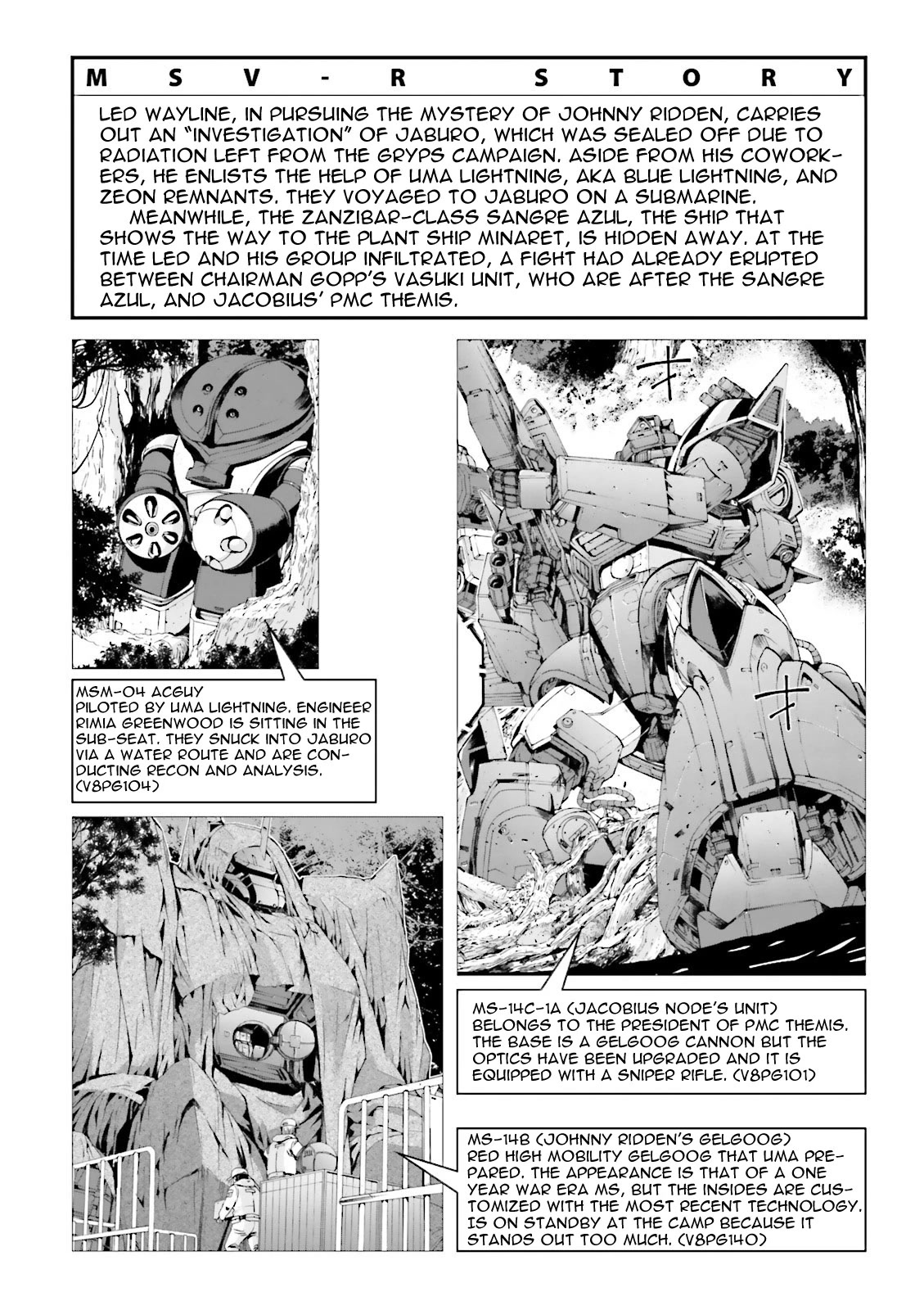 Kidou Senshi Gundam MSV-R: Johnny Ridden no Kikan Chapter 45 page 8 - Chapter 45: HEADLINER