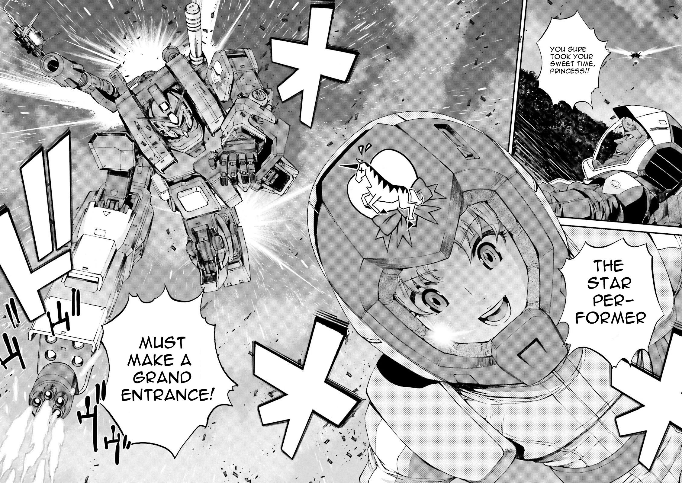 Kidou Senshi Gundam MSV-R: Johnny Ridden no Kikan Chapter 46 page 22 - Chapter 46: BREAKER