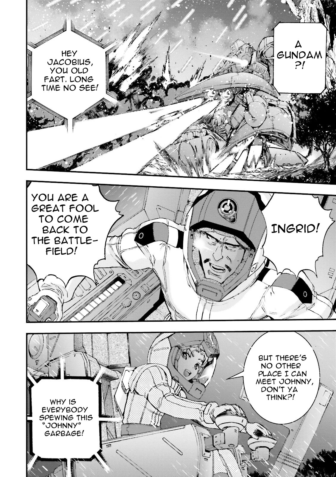 Kidou Senshi Gundam MSV-R: Johnny Ridden no Kikan Chapter 46 page 23 - Chapter 46: BREAKER