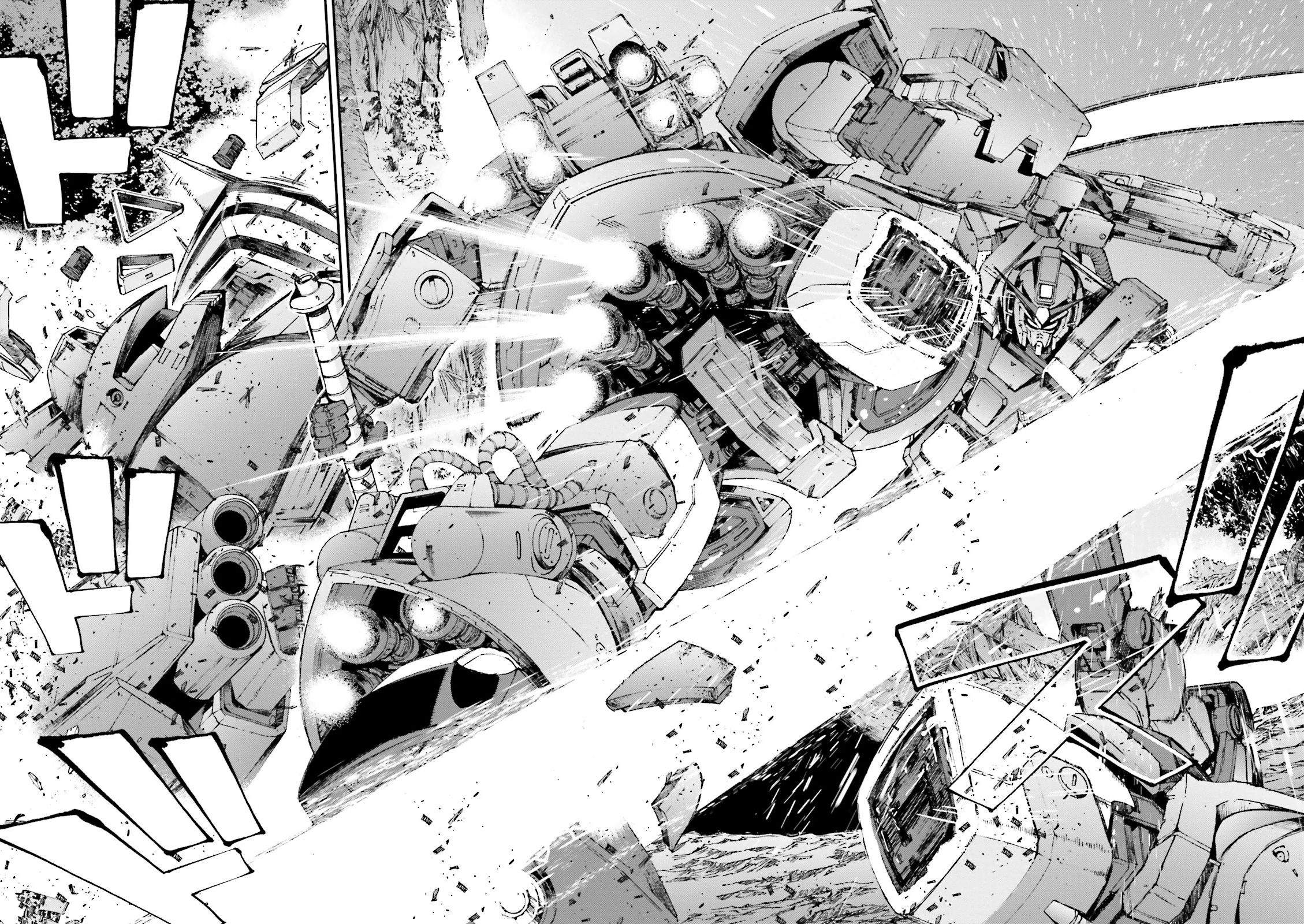 Kidou Senshi Gundam MSV-R: Johnny Ridden no Kikan Chapter 46 page 27 - Chapter 46: BREAKER