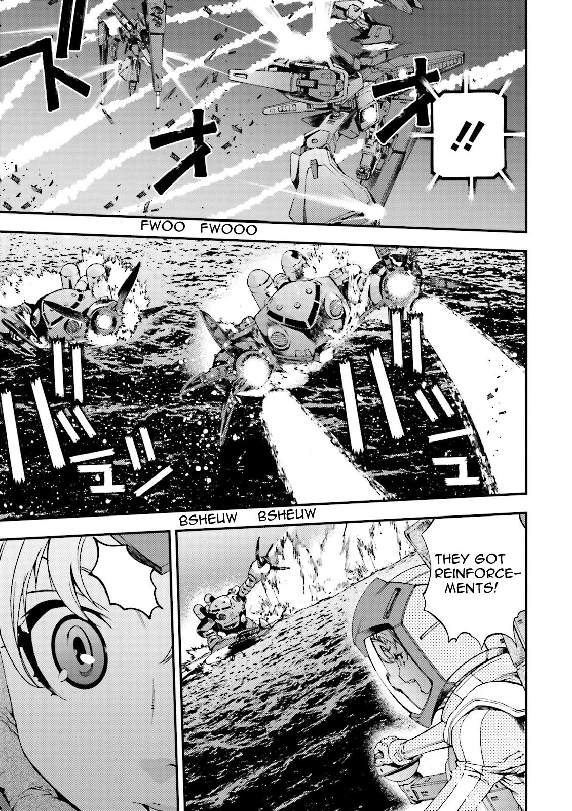 Kidou Senshi Gundam MSV-R: Johnny Ridden no Kikan Chapter 47 page 17 - Chapter 47: AN ACE
