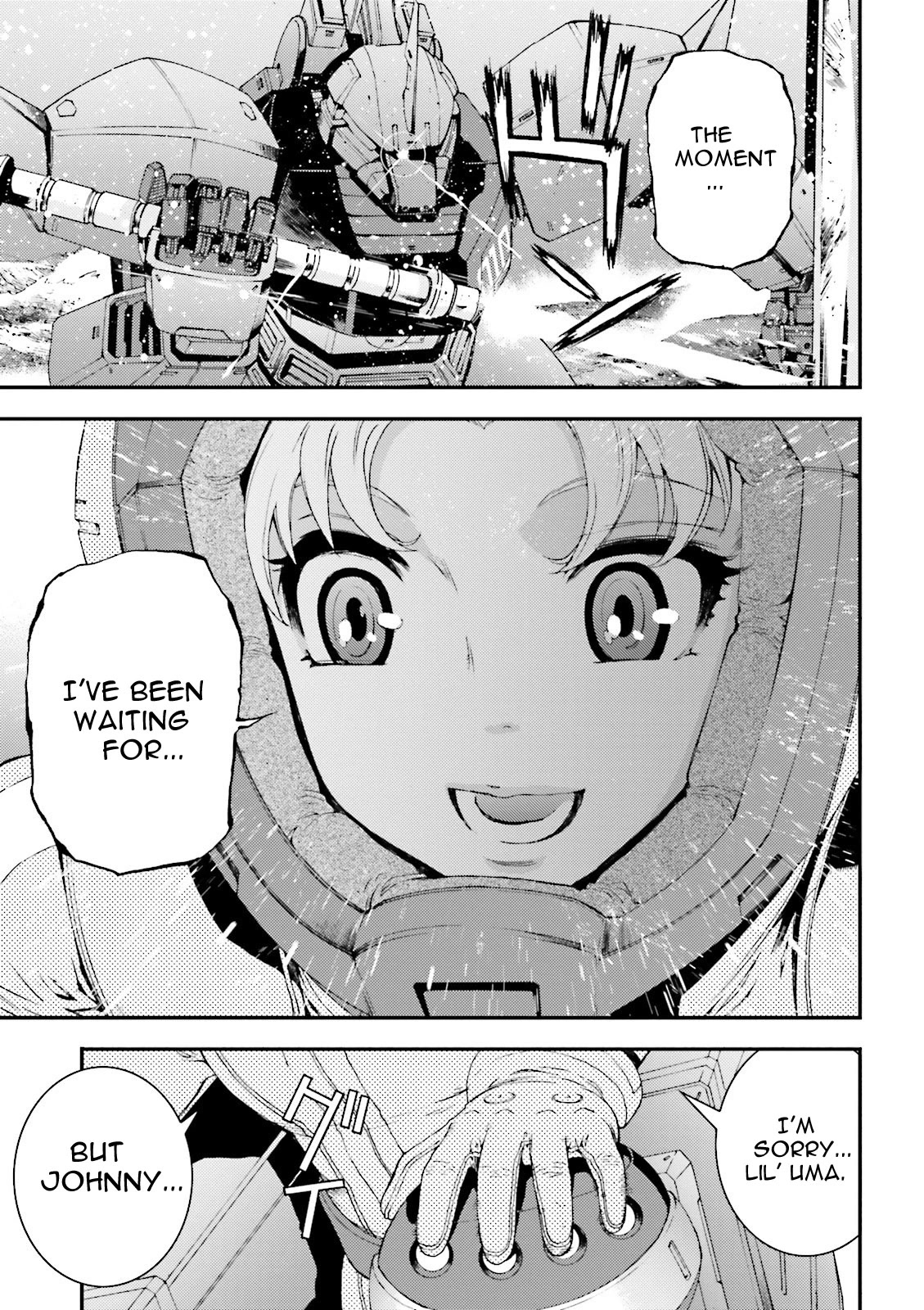 Kidou Senshi Gundam MSV-R: Johnny Ridden no Kikan Chapter 48 page 13 - Chapter 48: THE CHILDREN'S HOME