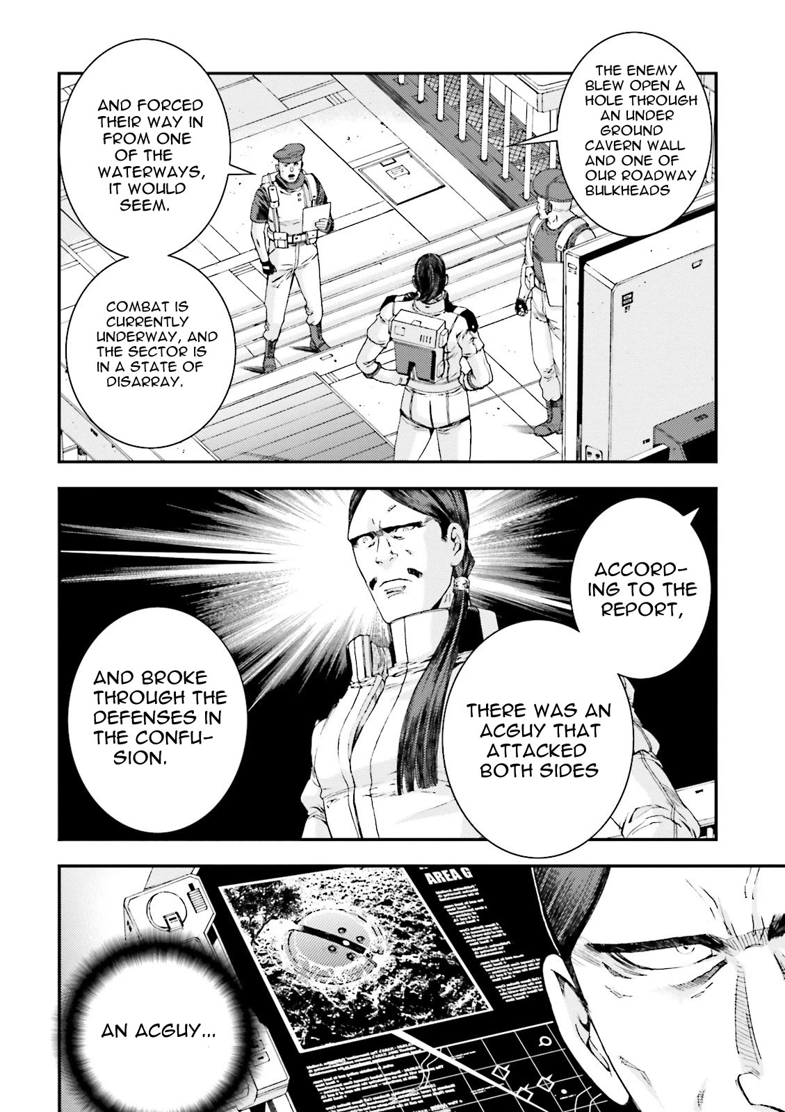 Kidou Senshi Gundam MSV-R: Johnny Ridden no Kikan Chapter 48 page 22 - Chapter 48: THE CHILDREN'S HOME