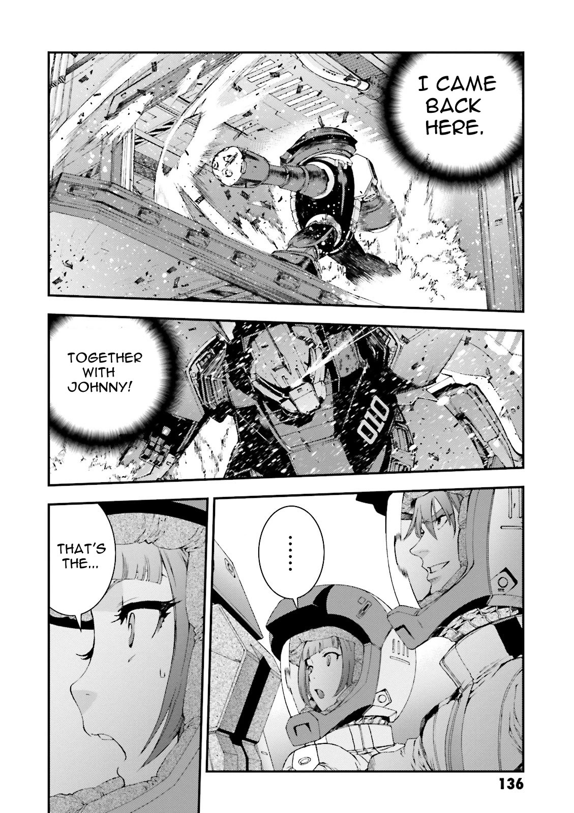Kidou Senshi Gundam MSV-R: Johnny Ridden no Kikan Chapter 48 page 30 - Chapter 48: THE CHILDREN'S HOME