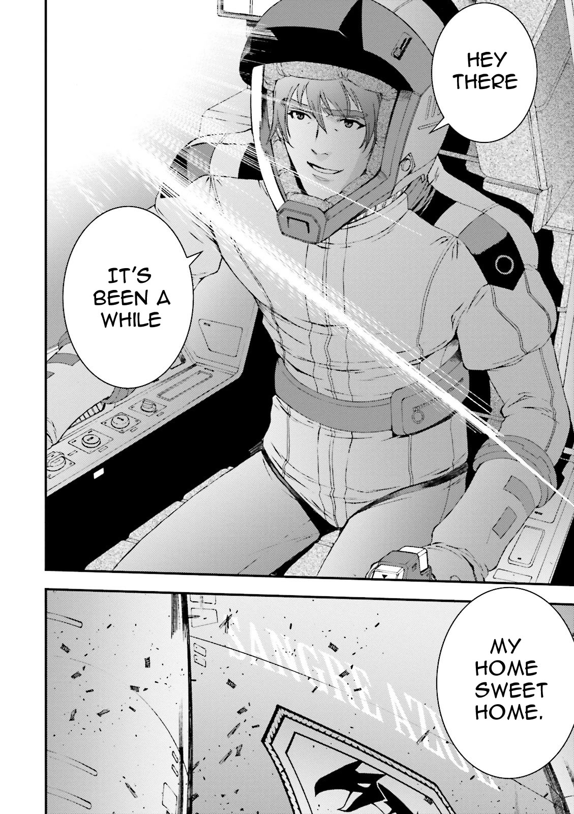 Kidou Senshi Gundam MSV-R: Johnny Ridden no Kikan Chapter 48 page 32 - Chapter 48: THE CHILDREN'S HOME