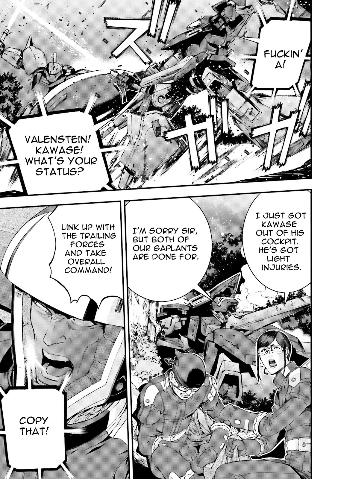 Kidou Senshi Gundam MSV-R: Johnny Ridden no Kikan Chapter 48 page 7 - Chapter 48: THE CHILDREN'S HOME