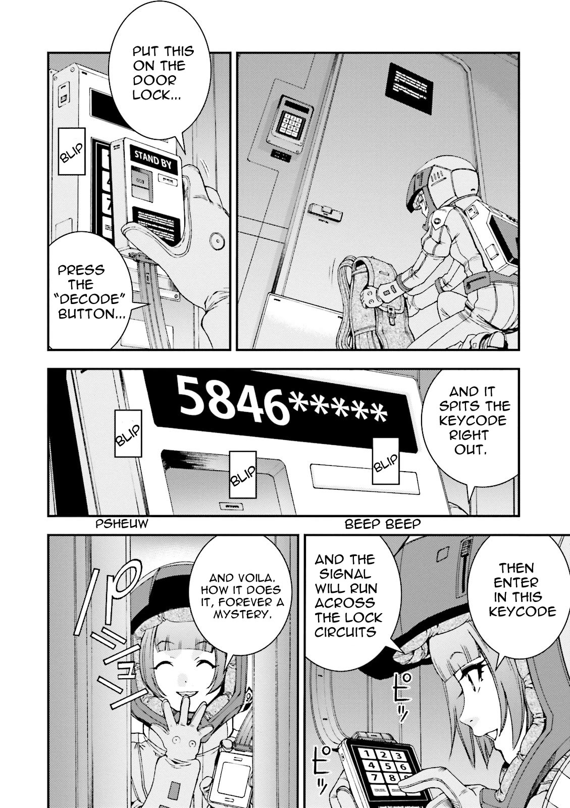 Kidou Senshi Gundam MSV-R: Johnny Ridden no Kikan Chapter 49 page 10 - Chapter 49: INGRID-0