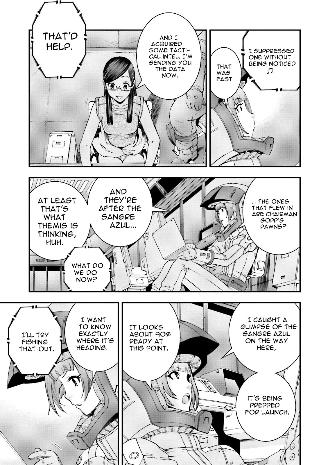 Kidou Senshi Gundam MSV-R: Johnny Ridden no Kikan Chapter 49 page 17 - Chapter 49: INGRID-0