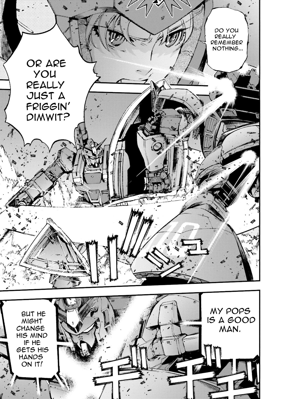 Kidou Senshi Gundam MSV-R: Johnny Ridden no Kikan Chapter 49 page 21 - Chapter 49: INGRID-0