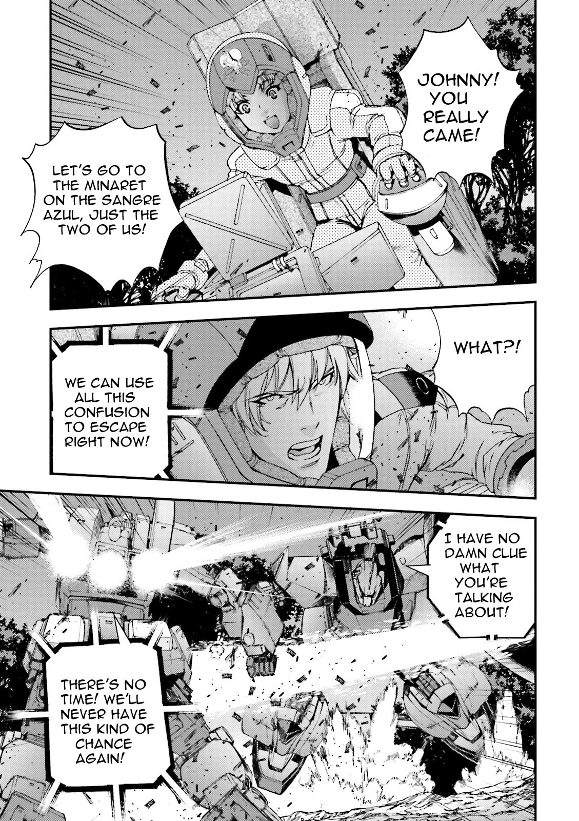 Kidou Senshi Gundam MSV-R: Johnny Ridden no Kikan Chapter 49 page 3 - Chapter 49: INGRID-0